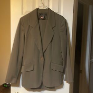 Women’s  Taupe Pant Suit